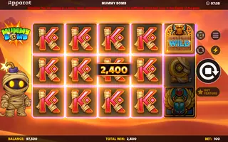 Mummy Bomb – Winning spin