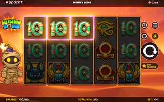 Mummy Bomb – Winning spin