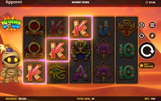 Mummy Bomb – Winning spin