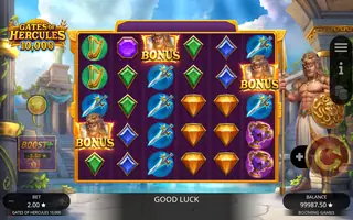 Gates of Hercules 10,000 – Feature in play