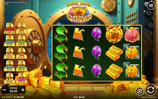 Piggy Bank Fortune Take It or Build It – Feature in play
