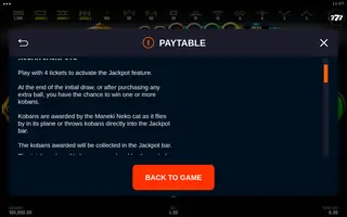 Super Showball Mystery Link&Win – Game rules