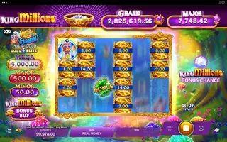 Fishin’ Pots of Gold: Gold Blitz King Millions – Winning spin