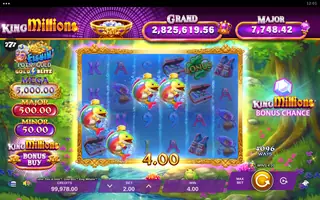 Fishin’ Pots of Gold: Gold Blitz King Millions – Winning spin