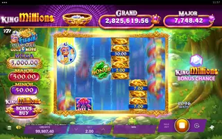 Fishin’ Pots of Gold: Gold Blitz King Millions – Bonus round
