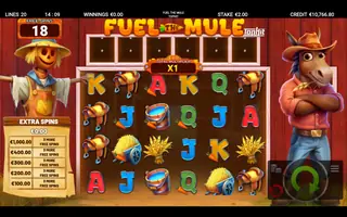 Fuel the Mule – Free spins