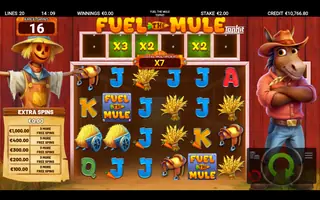 Fuel the Mule – Free spins