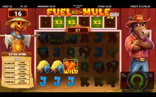 Fuel the Mule – Free spins