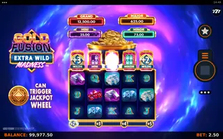 Gold Fusion Extra Wild Madness – Feature in play