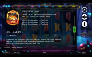 Captain Jack’s Pots – Game rules