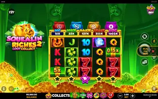 Squealin Riches 2 – Feature in play