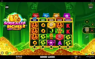 Squealin Riches 2 – Feature in play