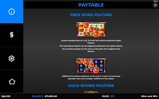 Mine And Win – Game rules
