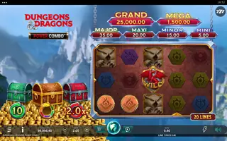 DUNGEONS & DRAGONS POWER COMBO – Winning spin