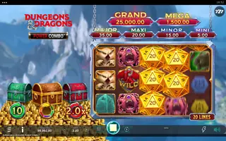 DUNGEONS & DRAGONS POWER COMBO – Feature in play