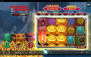 DUNGEONS & DRAGONS POWER COMBO – Feature in play