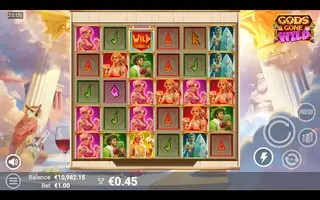 Gods Gone Wild – Feature in play