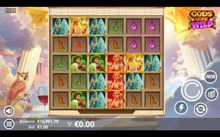 Gods Gone Wild – Feature in play