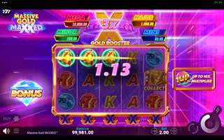 Massive Gold MAXXED – Winning spin