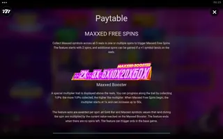 Massive Gold MAXXED – Game rules