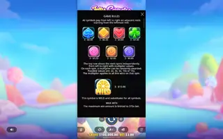 Jelly Candy – Paytable