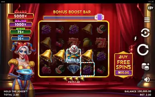 Hold the Joker – Winning spin