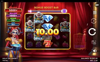 Hold the Joker – Winning spin