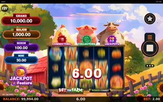 Bet the Farm Power Combo – Winning spin