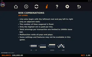 Bet the Farm Power Combo – Game rules