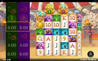 Action Boost SpinUP Gladiator – Free spins