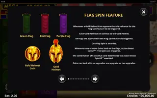 Action Boost SpinUP Gladiator – Game rules