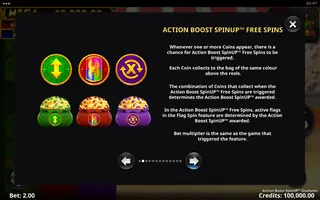 Action Boost SpinUP Gladiator – Game rules
