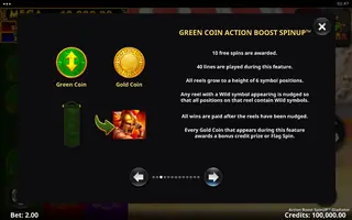 Action Boost SpinUP Gladiator – Game rules