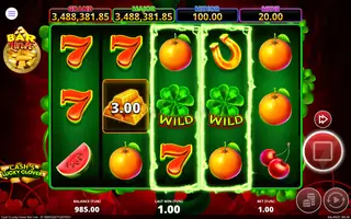 Cash 5 Lucky Clover Bar Link – Winning spin