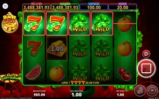 Cash 5 Lucky Clover Bar Link – Winning spin