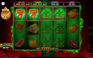 Cash 5 Lucky Clover Bar Link – Feature in play