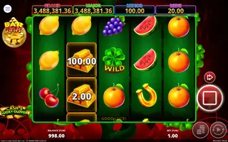 Cash 5 Lucky Clover Bar Link – Feature in play