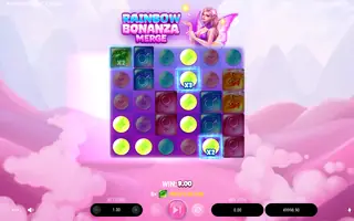 Rainbow Bonanza Merge – Feature in play