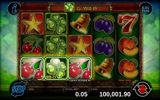 Lucky Clover x3 – Feature in play