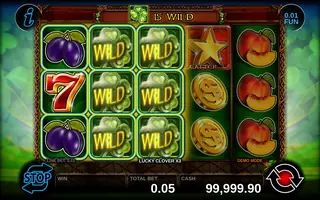 Lucky Clover x3 – Feature in play