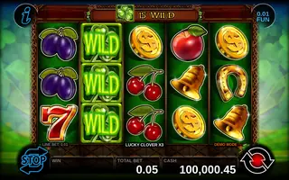 Lucky Clover x3 – Feature in play
