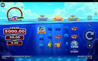Legendary Fisherman Cash ‘Em All – Base game