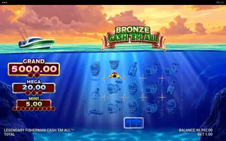 Legendary Fisherman Cash ‘Em All – Bonus round