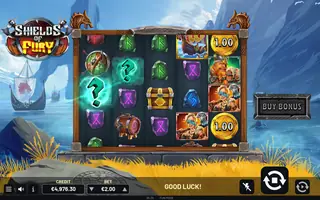 Shields of Fury – Feature in play
