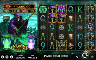 Reaper Riches – Feature in play