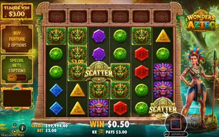 Wonders of Aztec – Winning spin