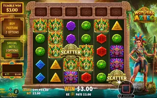 Wonders of Aztec – Winning spin