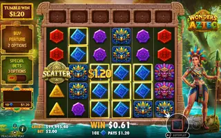 Wonders of Aztec – Winning spin
