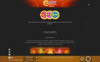 3 Lucky Monkeys – Game rules