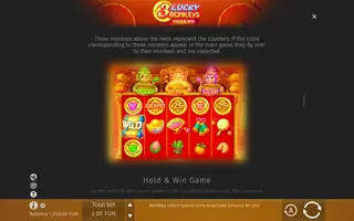 3 Lucky Monkeys – Game rules